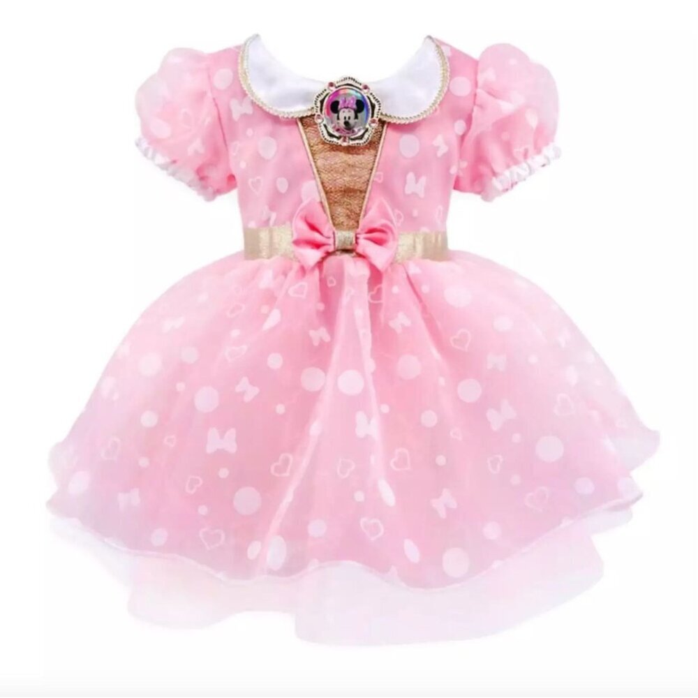 Disney Store Minnie Mouse Pink Halloween Dress Up Costume Baby Size 3-6 Months